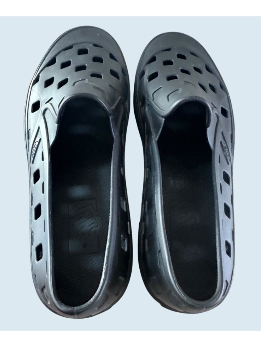 VANS Slip On Mule TRK Black Slip On Rubber Sandal Waterproof Size 7.5 - Picture 5 of 8